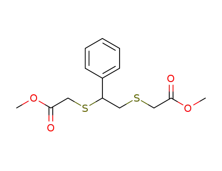 (RS)-methyl 2-(2-[(2-methoxy-2-oxoethyl)sulfanyl]-1-phenylethylsulfanyl)acetate