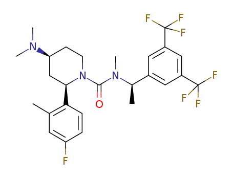 C<sub>26</sub>H<sub>30</sub>F<sub>7</sub>N<sub>3</sub>O