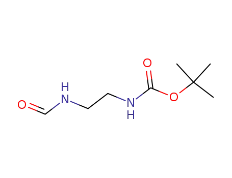 Carbamic acid, [2-(formylamino)ethyl]-, 1,1-dimethylethyl ester (9CI)