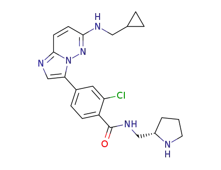 C<sub>22</sub>H<sub>25</sub>ClN<sub>6</sub>O
