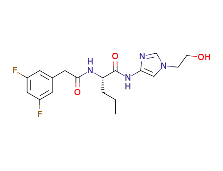 C<sub>18</sub>H<sub>22</sub>F<sub>2</sub>N<sub>4</sub>O<sub>3</sub>