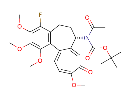 4-fluoro-N-(t-butoxycarbonyl)colchicine