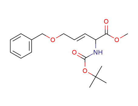 methyl (E)-5-benzyloxy-2-[(tert-butoxycarbonyl)amino]pent-3-enoate