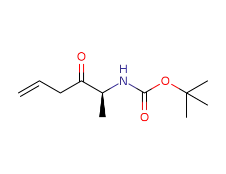 (S)-tert-butyl-N-(3-oxohex-5-en-2-yl)carbamate