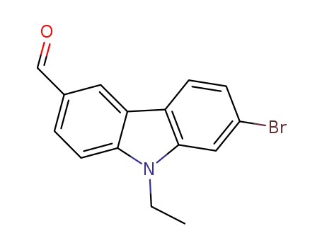 7-bromo-9-ethyl-9H-carbazole-3-carbaldehyde