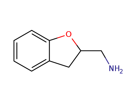Molecular Structure of 21214-11-9 (3-dihydrobenzofuran-2-yl)MethanaMine)