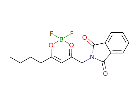 2-[(2',2'-difluoro-6'-butyl-1',3',2'-dioxaborinine-4-yl)methyl]isoindoline-1,3-dione
