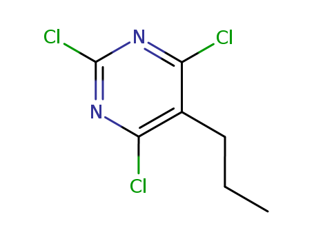 2,4,6-trichloro-5-propyl-pyrimidine cas  58-81-1