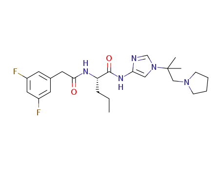 C<sub>24</sub>H<sub>33</sub>F<sub>2</sub>N<sub>5</sub>O<sub>2</sub>