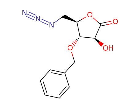 5-azido-3-O-benzyl-5-deoxy-D-arabinono-1,4-lactone