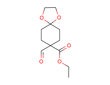 ethyl 8-forMyl-1,4-dioxaspiro[4.5]decane-8-carboxylate