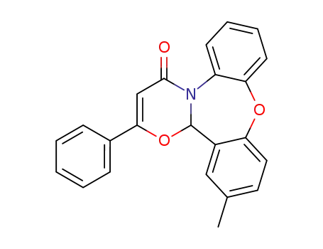 13-methyl-2-phenyldibenzo[b,f][1,3]oxazino[3,2-d][1,4]oxazepin-4(14bH)-one
