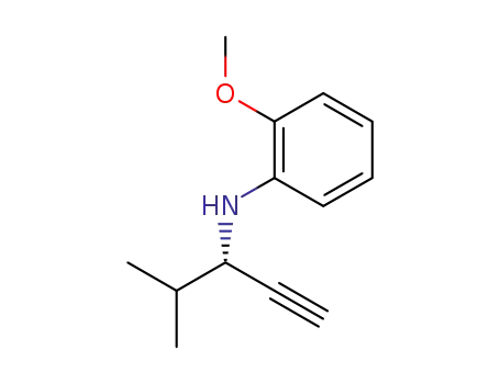 (S)-2-methoxy-N-(4-methylpent-1-yn-3-yl)aniline