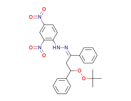 Molecular Structure of 1312775-14-6 ((E)-1-(3-(tert-butylperoxy)-1,3-diphenylpropylidene)-2-(2,4-dinitrophenyl)hydrazine)
