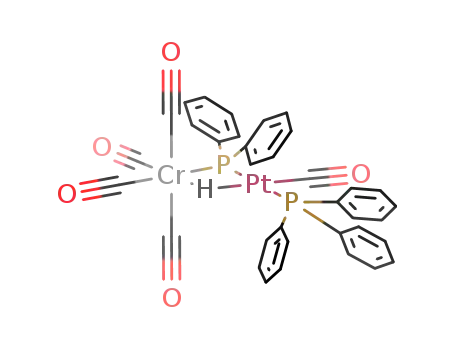 (CO)4Cr(μ-PPh2)(μ-H)Pt(CO)(PPh3)