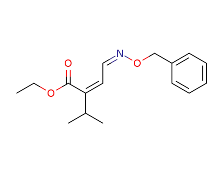 (2Z,4Z)-2-(1-methylethyl)-4-[(phenylmethoxy)imino]but-2-enoic acid ethyl ester