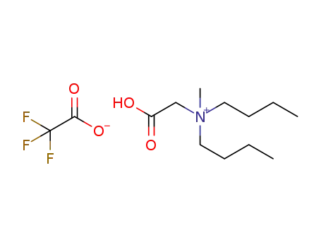 N-(carboxymethyl)-N-butyl-N-methylbutan-1-aminium trifluoroacetate