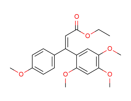 ethyl (Z)-3-(2,4,5-trimethoxyphenyl)-3-(4-methoxyphenyl)acrylate