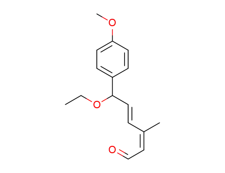 (2Z,4E)-6-ethoxy-6-(4-methoxyphenyl)-3-methylhexa-2,4-dienal
