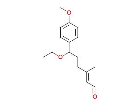 (2E,4E)-6-ethoxy-6-(4-methoxyphenyl)-3-methylhexa-2,4-dienal