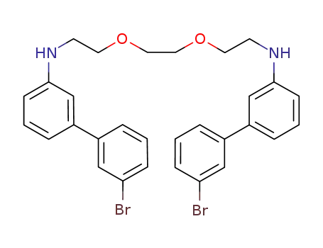 N,N'-[2,2'-[ethane-1,2-diylbis(oxy)]bis(ethane-2,1-diyl)]bis(3'-bromobiphenyl-3-amine)