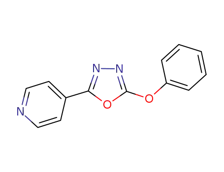 2-phenoxy-5-(pyridin-4-yl)-1,3,4-oxadiazole