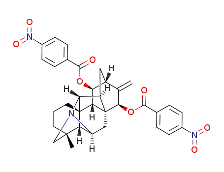 11,15-di-p-nitrobenzoylkobusine