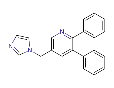 5-imidazol-1-ylmethyl-2,3-diphenyl-pyridine