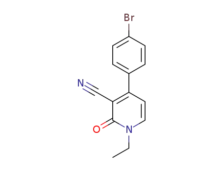 4-(4-bromophenyl)-1-ethyl-2-oxo-1,2-dihydropyridine-3-carbonitrile