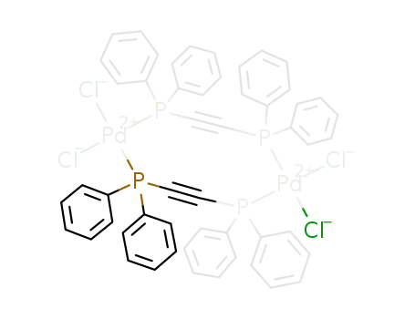 [Pd<sub>2</sub>Cl<sub>4</sub>((C<sub>6</sub>H<sub>5</sub>)2PC<sub>2</sub>P(C<sub>6</sub>H<sub>5</sub>)2)2]