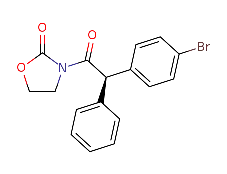 (R)-3-(2-(4-bromophenyl)-2-phenylacetyl)oxazolidin-2-one