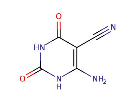 5-Pyrimidinecarbonitrile,  6-amino-1,2,3,4-tetrahydro-2,4-dioxo-
