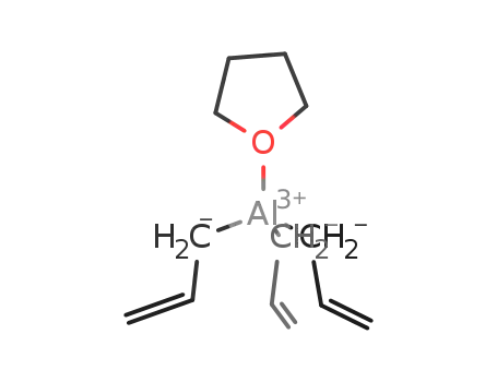 Molecular Structure of 1253215-98-3 ([Al(η1-allyl)3(THF)])