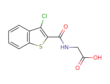 [(3-CHLORO-BENZO[B]THIOPHENE-2-CARBONYL)-AMINO]-ACETIC ACID