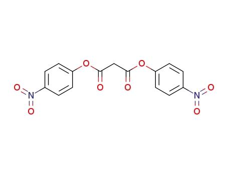 Molecular Structure of 5070-12-2 (bis(4-nitrophenyl) malonate)