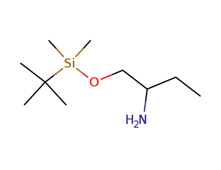 Molecular Structure of 811841-81-3 (2-AMINO-1-(BUTYLDIMETHYLSILOXY)BUTANE)