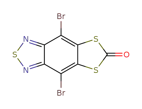 4,8-dibromo[1,3]dithiolo[4,5-f ]-2,1,3-benzothiadiazol-6-one
