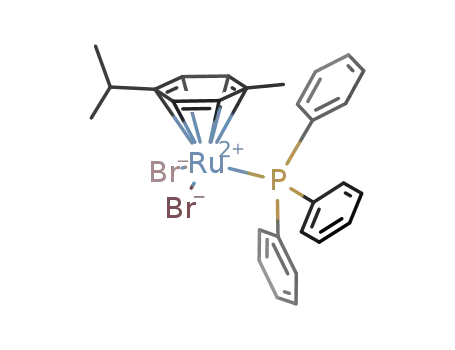 (cymene)RuBr<sub>2</sub>(PPh<sub>3</sub>)