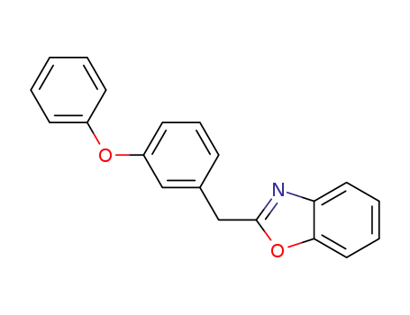 Molecular Structure of 1347646-70-1 (2-(3-phenoxybenzyl)benzoxazole)
