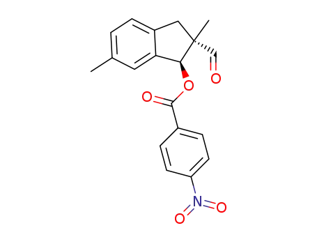 (1S,2S)-2-formyl-2,3-dihydro-2,6-dimethyl-1H-inden-1-yl4-nitrobenzoate