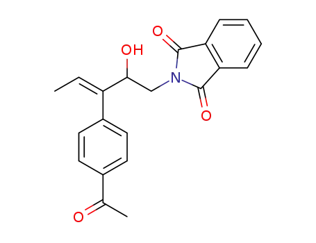 (E)-2-(3-(4-acetylphenyl)-2-hydroxypent-3-enyl)-isoindoline-1,3-dione