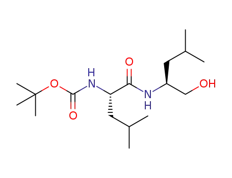 Molecular Structure of 1334176-68-9 (Boc-L-leucine-L-leucinol)
