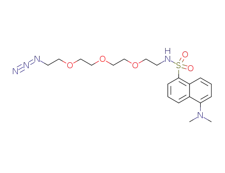 N-(2-(2-(2-(2-azidoethoxy)ethoxy)ethoxy)ethyl)-5-(dimethylamino)naphthalene-1-sulfonamide