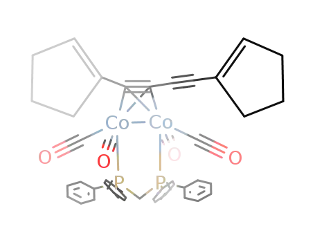 [(dicobalt tetracarbonyl)(bis(diphenylphosphino)methane)(μ-η2-C5H7CCCCC5H7)]