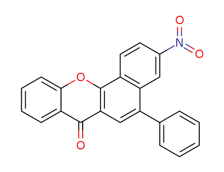 3-nitro-5-phenyl-7H-benzo[c]xanthen-7-one