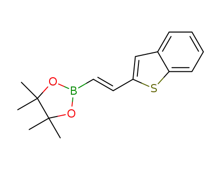 (E)-2-(2-(benzo[b]thiophen-2-yl)vinyl)-4,4,5,5-tetramethyl-1,3,2-dioxaborolane