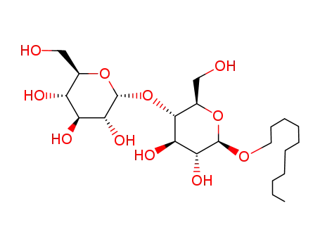 Molecular Structure of 82494-09-5 (N-DECYL-BETA-D-MALTOPYRANOSIDE)