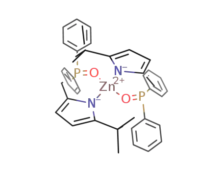 Zn(NC<sub>4</sub>H<sub>2</sub>C(CH<sub>3</sub>)3CH<sub>2</sub>PO(C<sub>6</sub>H<sub>5</sub>)2)2
