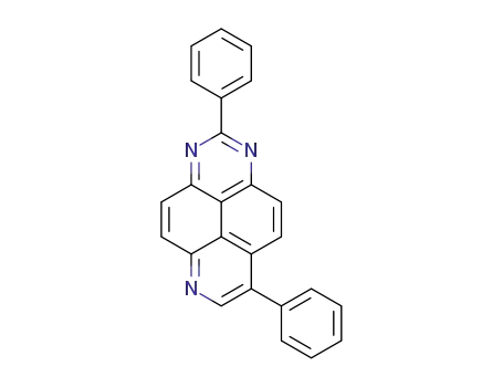 Molecular Structure of 1353890-42-2 (2,8-diphenyl-1,3,6-triazapyrene)