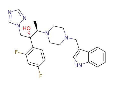 C<sub>25</sub>H<sub>28</sub>F<sub>2</sub>N<sub>6</sub>O